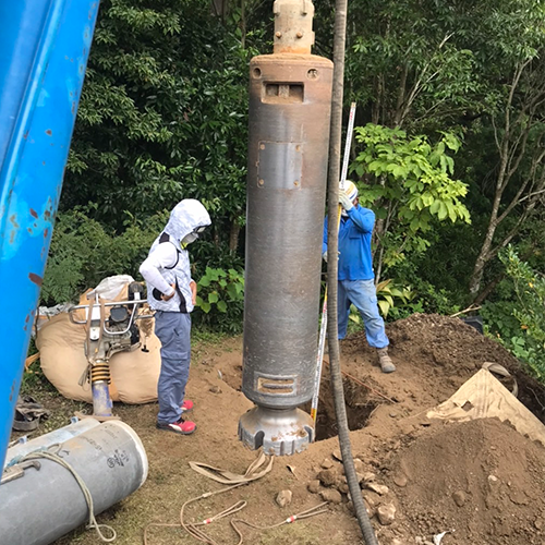 パーカッション岩盤掘削